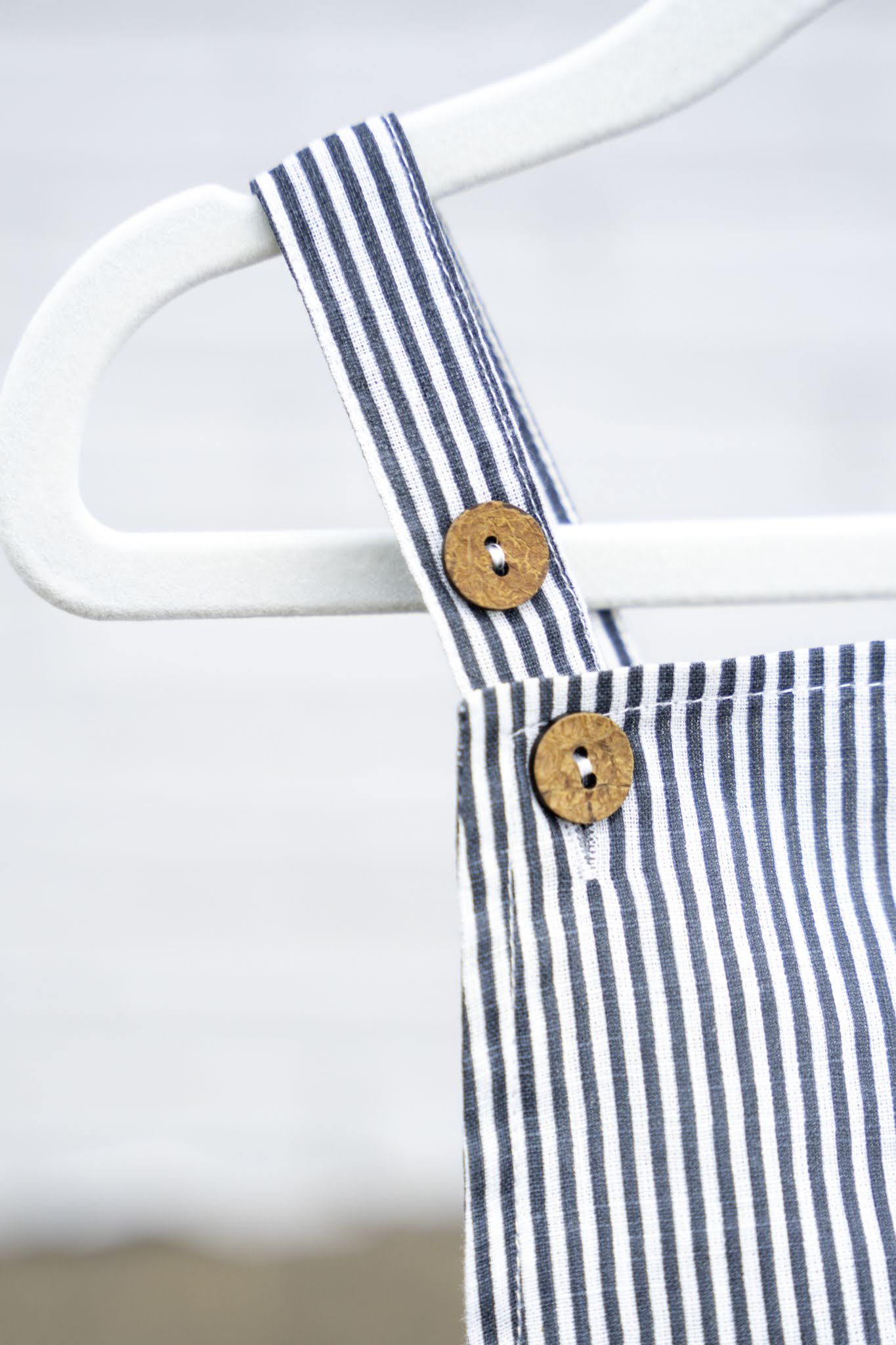 Grey Stripe Baby Boy Bubble