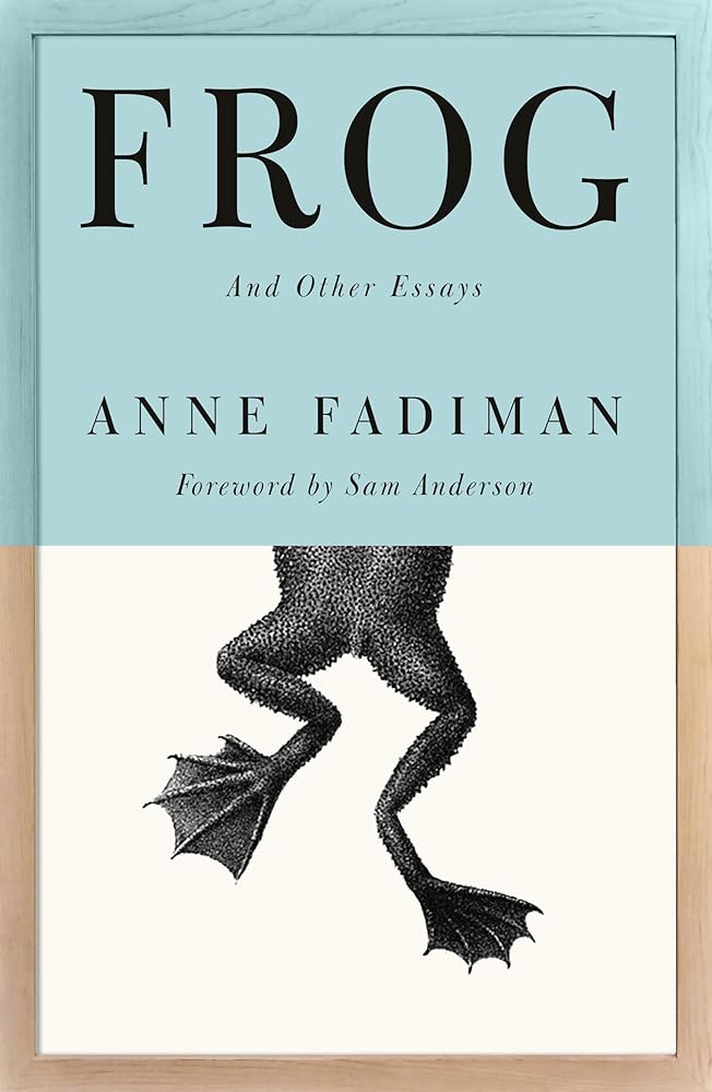 Frog: And Other Essays cover image