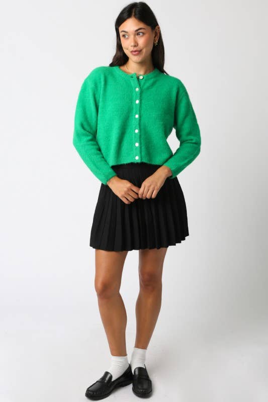 The Lucy Button Knit Top