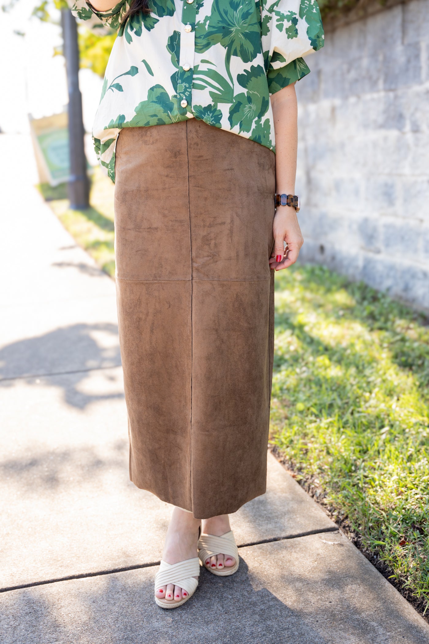 Parker Suede Skirt