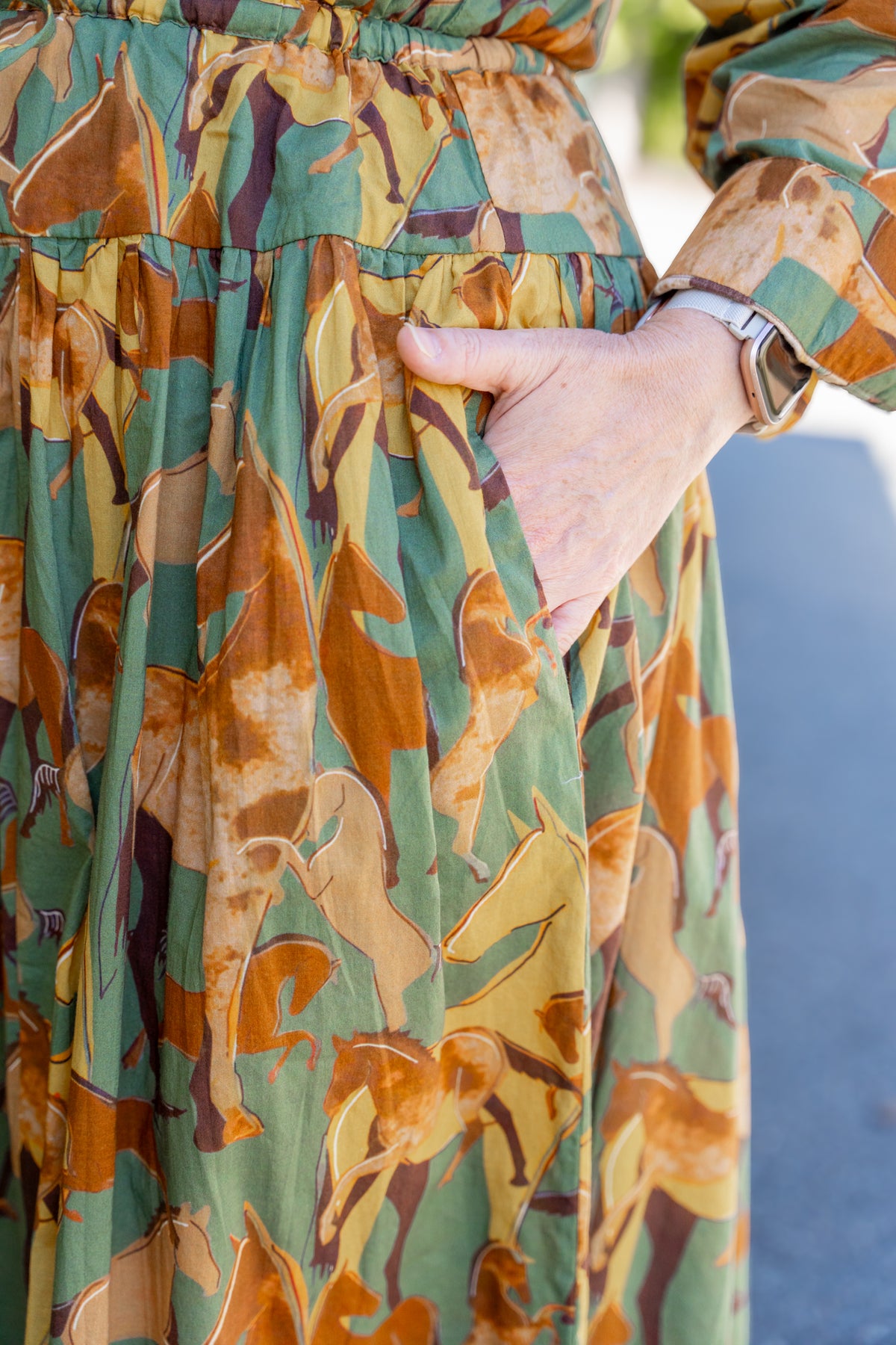 Wild Horses Maxi Dress