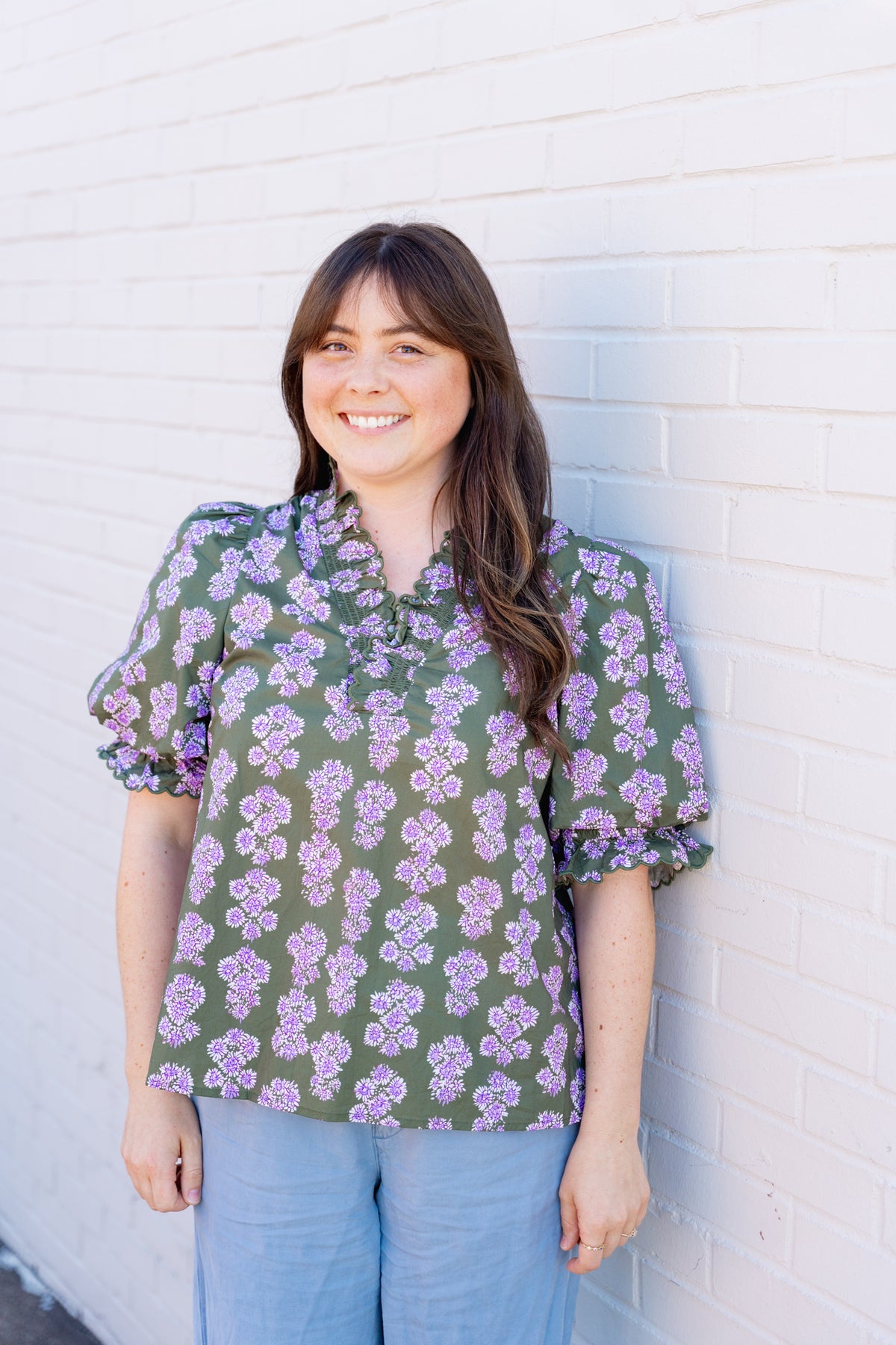 Olive and Thistle Blouse
