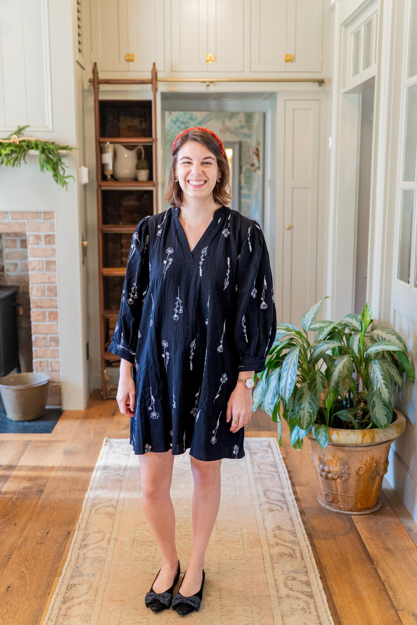 The Midnight Wildflower Dress