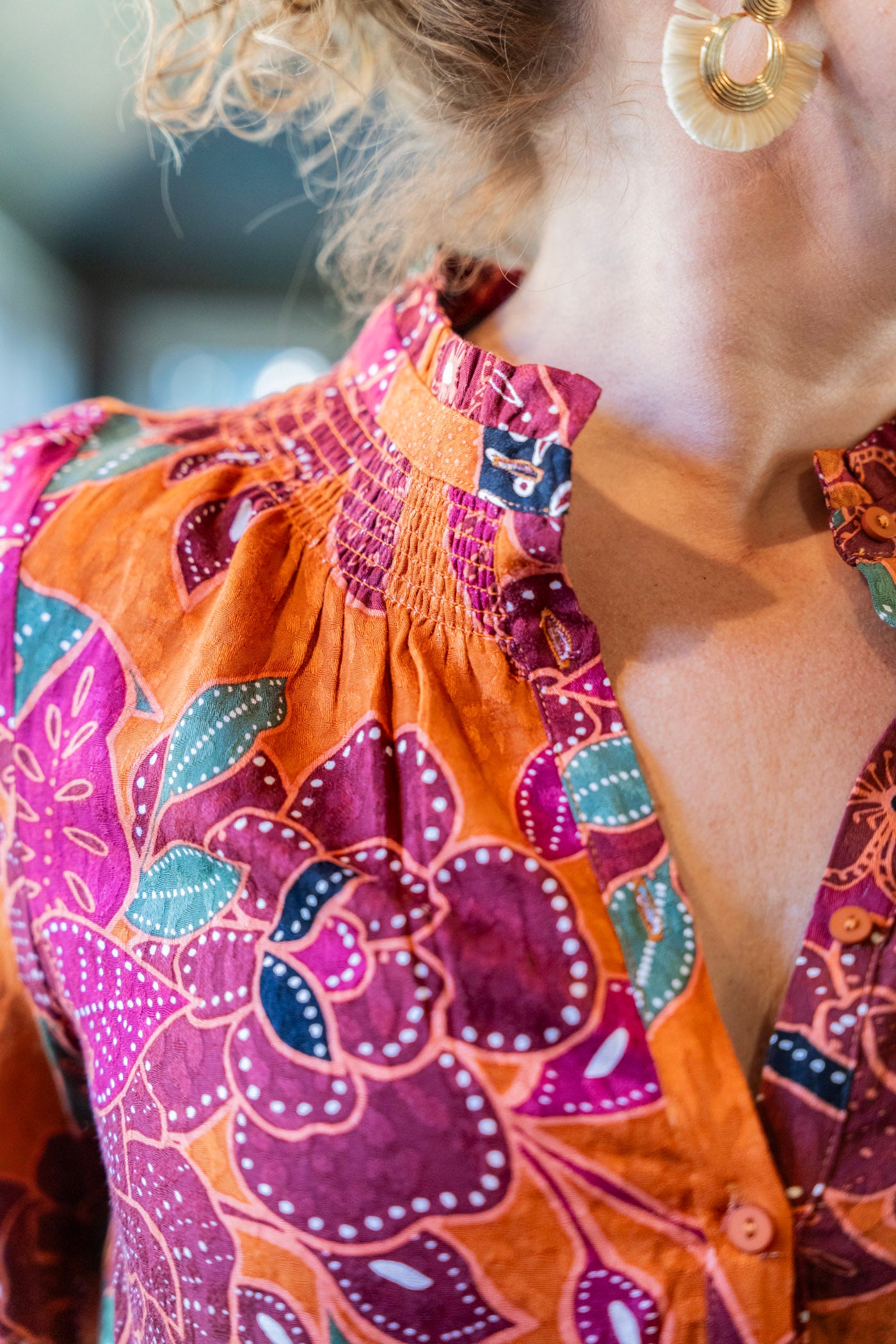 The Marven Merlie Button Down Top