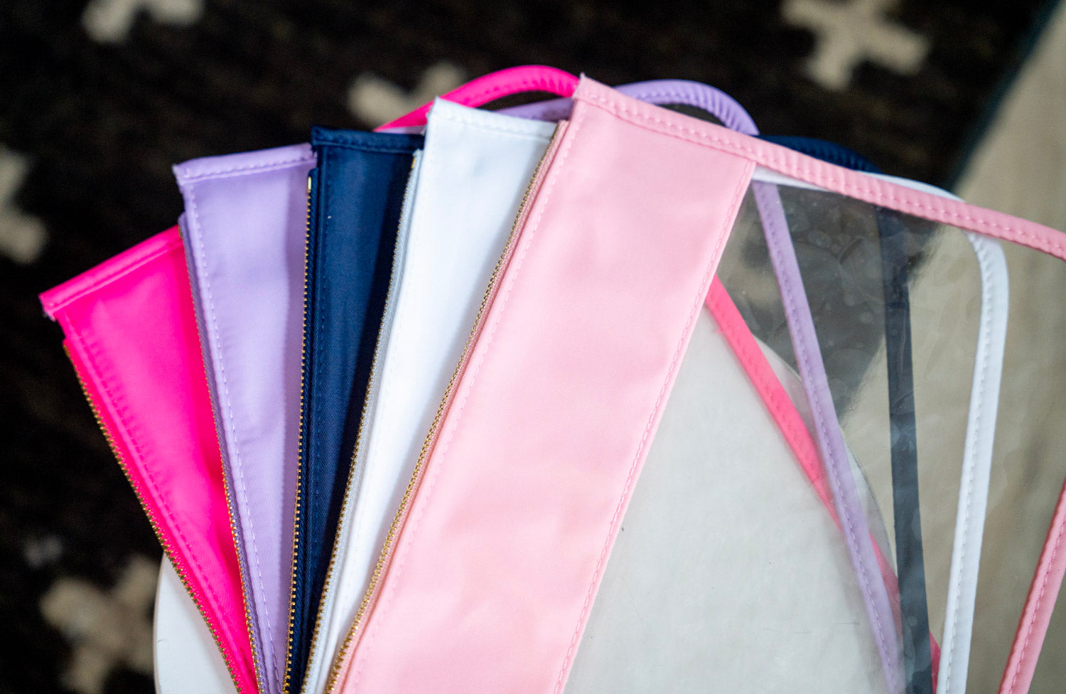 Nylon Top Clear Pouch