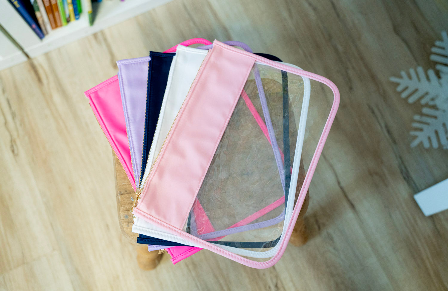 Nylon Top Clear Pouch