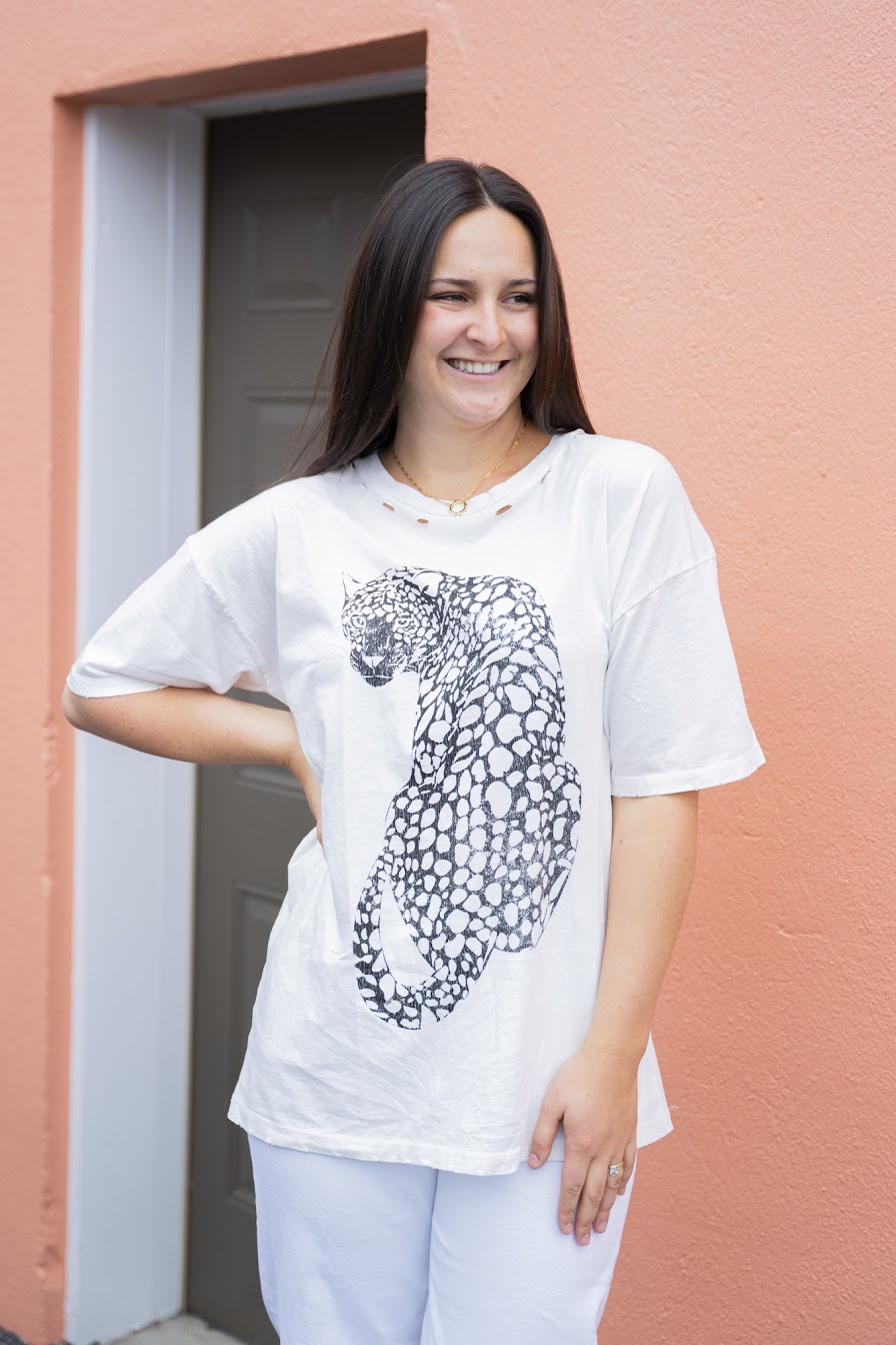 Cheetah Oversized Tee