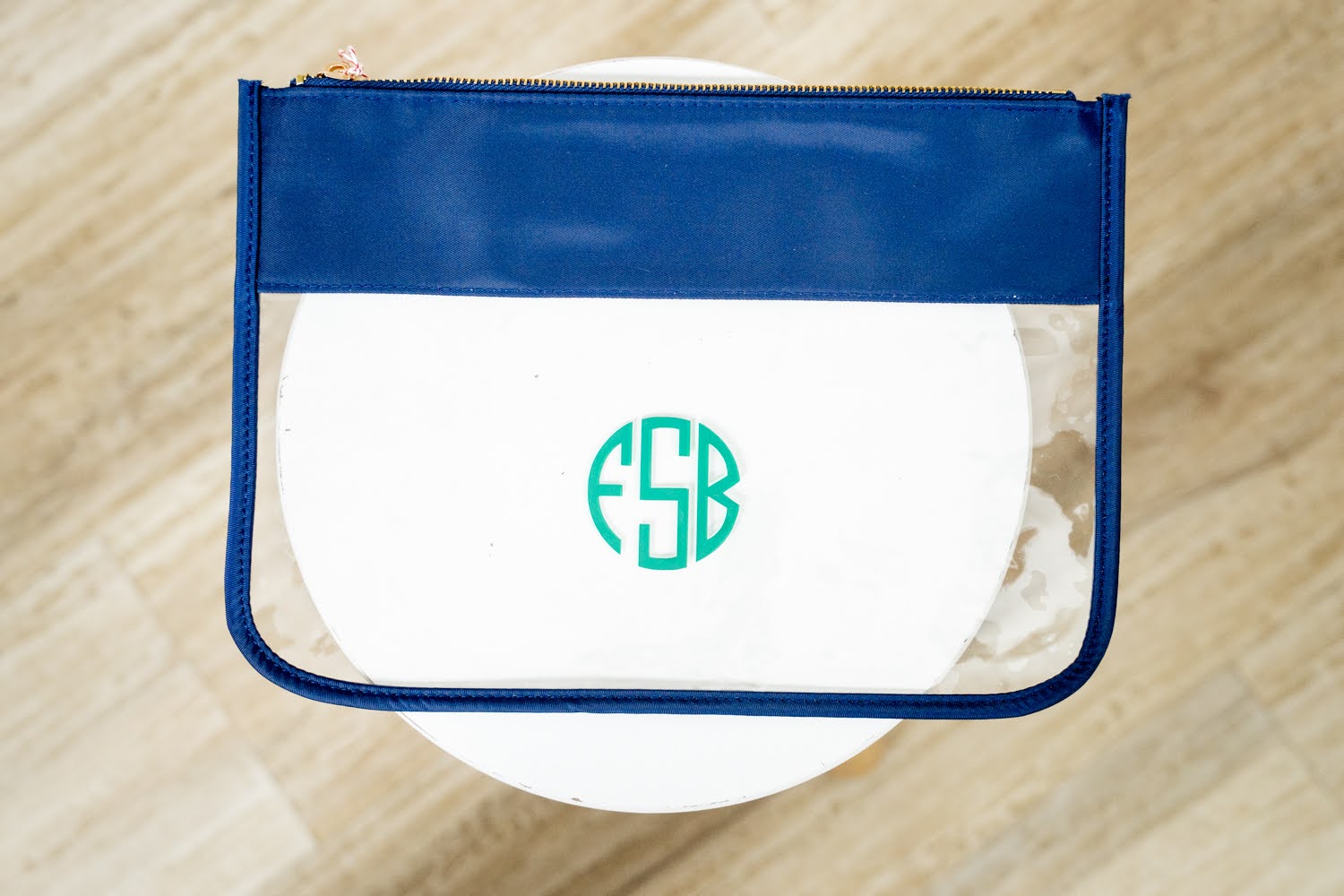 Nylon Top Clear Pouch