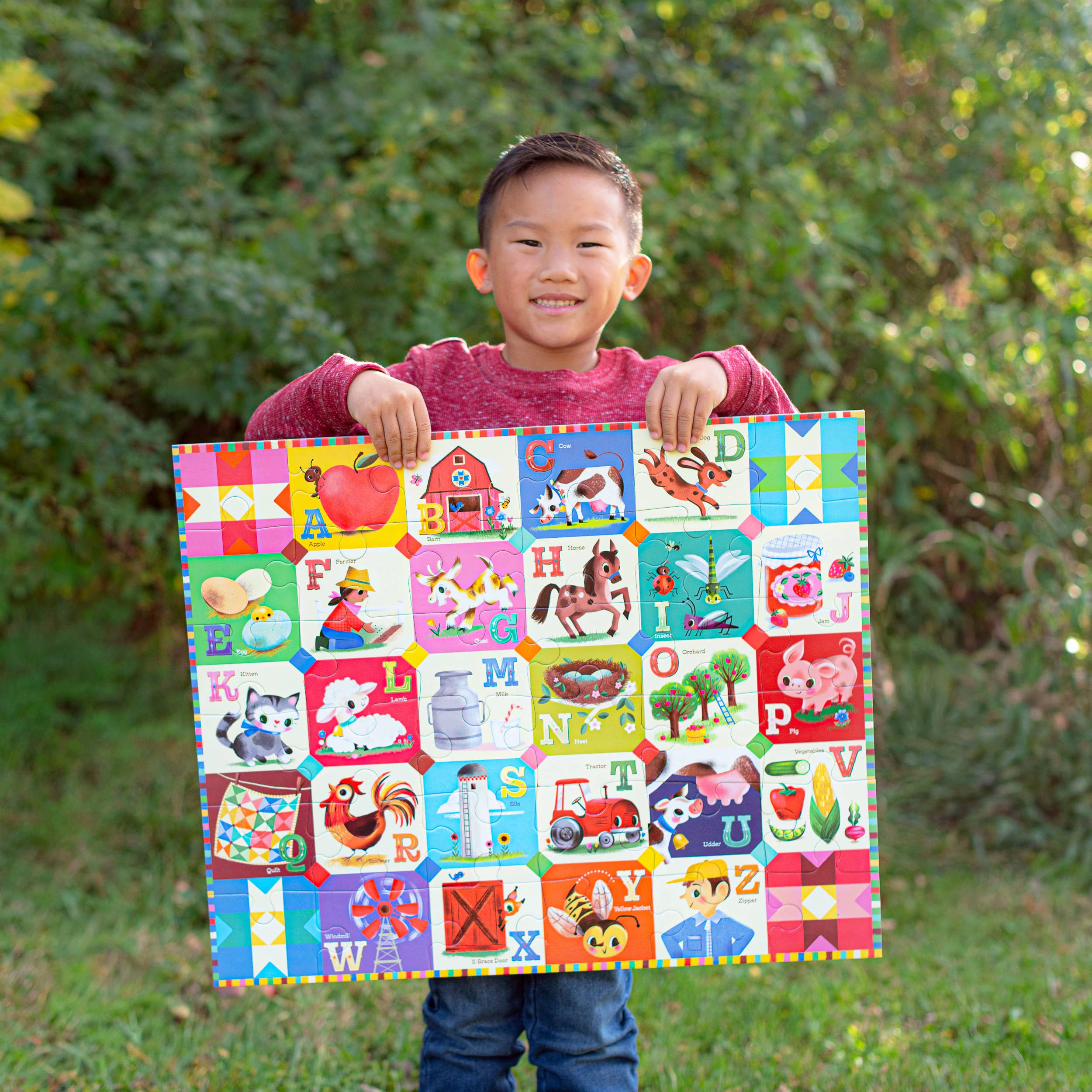 My Farm Alphabet 36 Piece Giant Puzzle