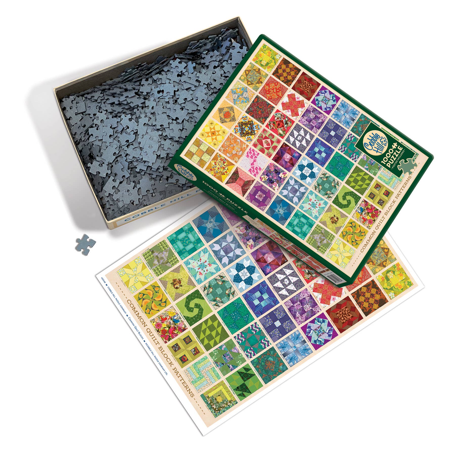 Common Quilt Blocks 1000pc puzzle