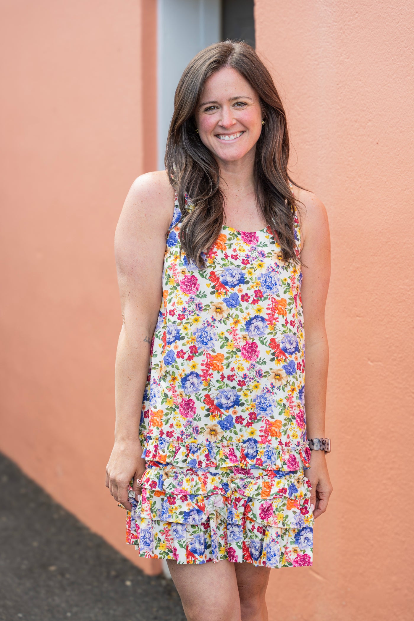 The Saniya Floral Mini Dress