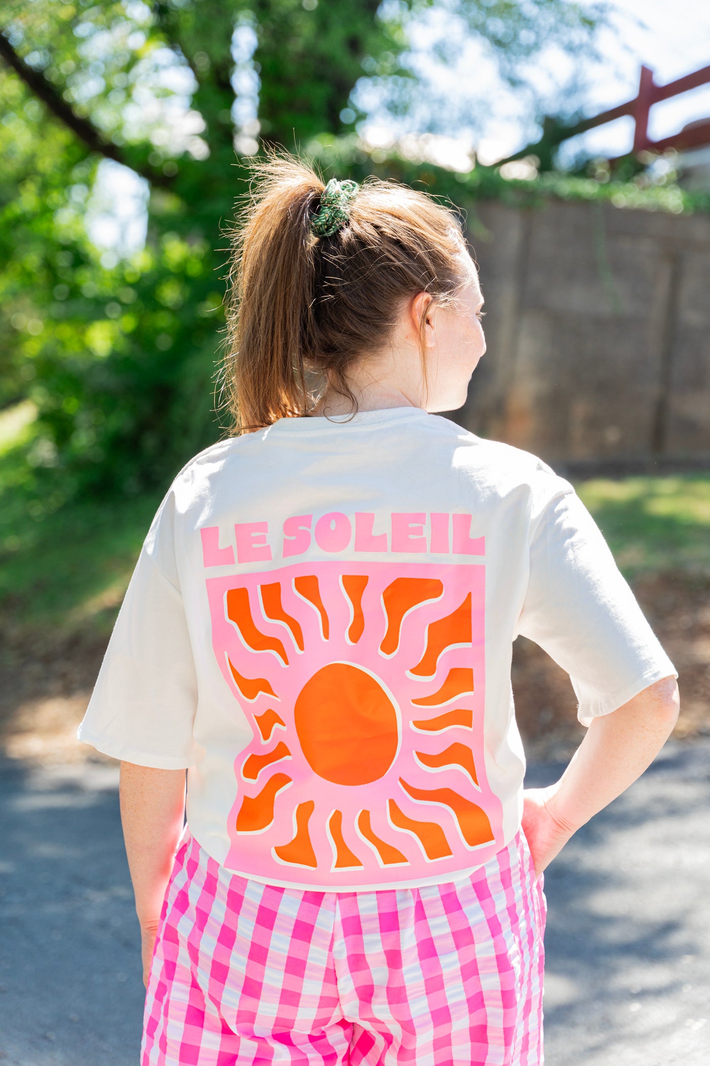 The Sun Oversized Graphic Tee