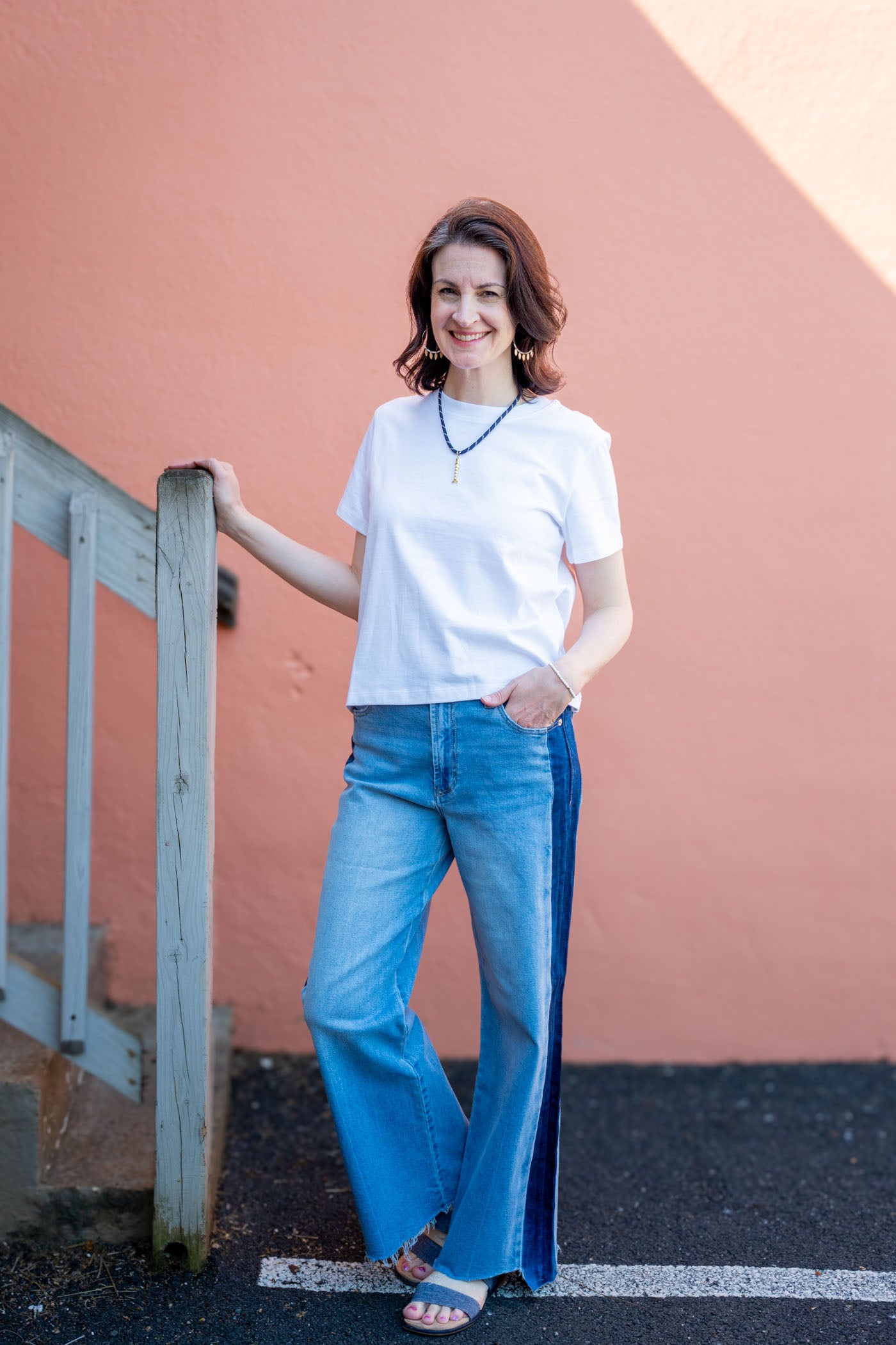Caroline Classic White Tee