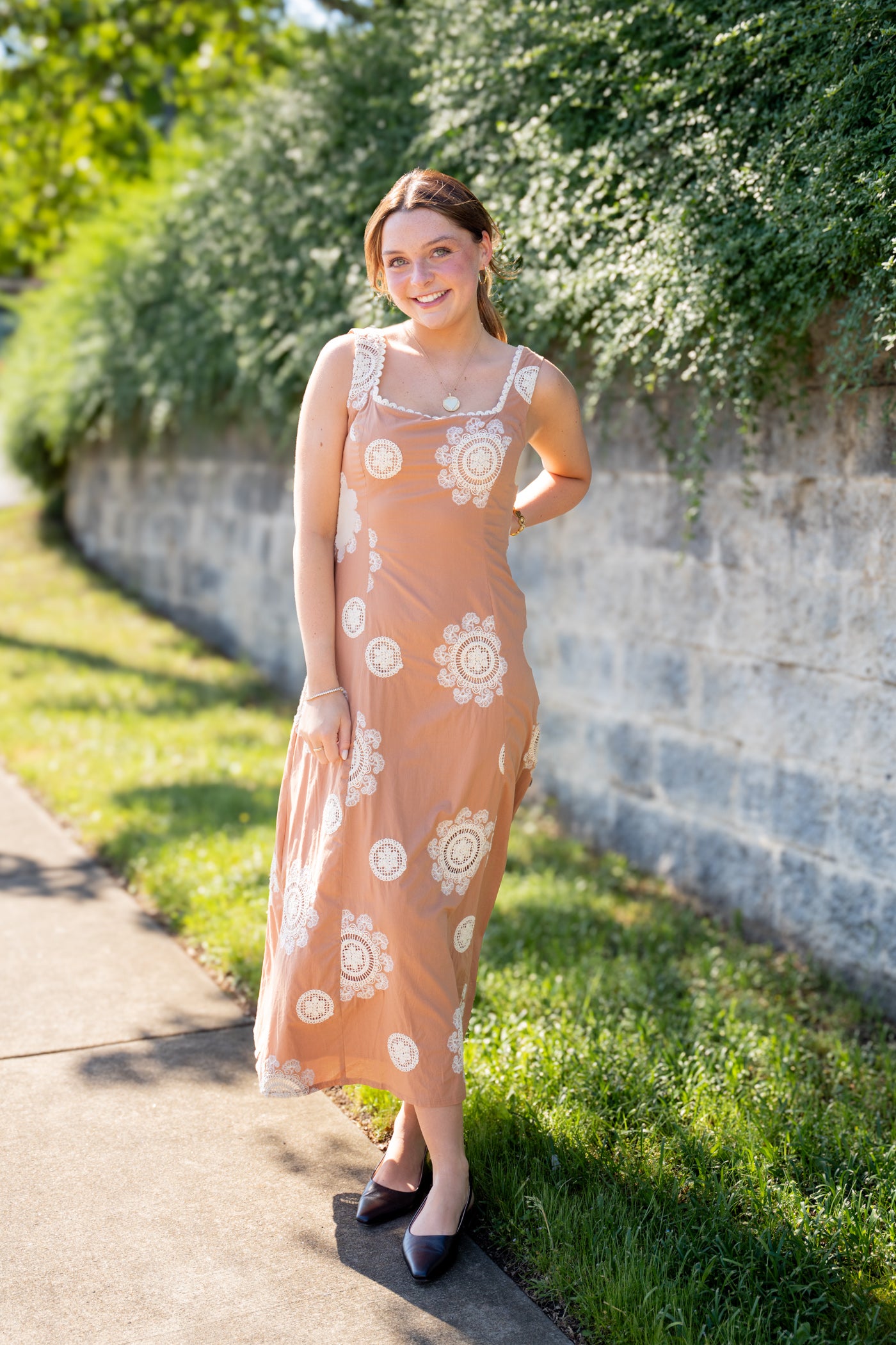 The Boho Embroidered Maxi Dress