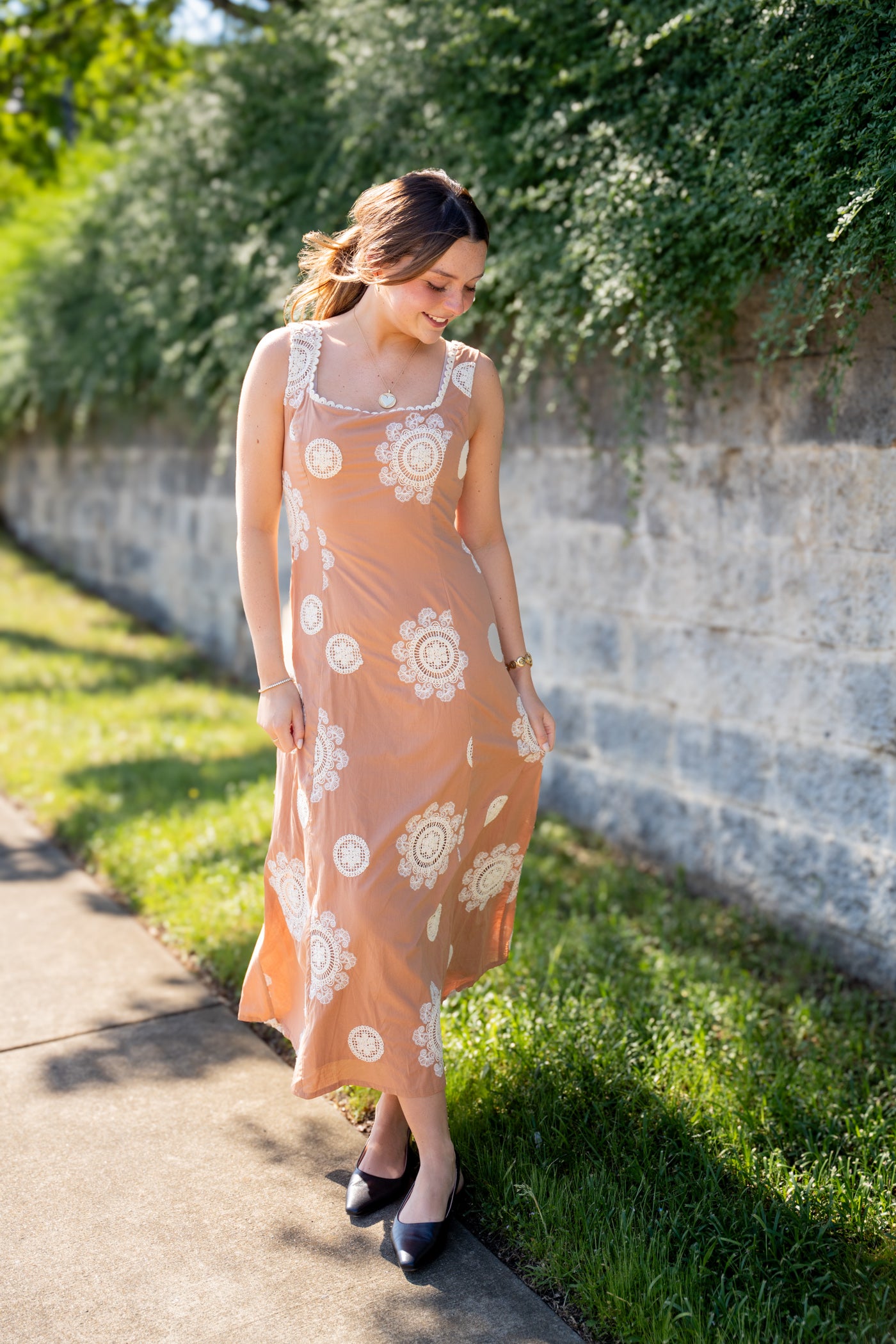The Boho Embroidered Maxi Dress