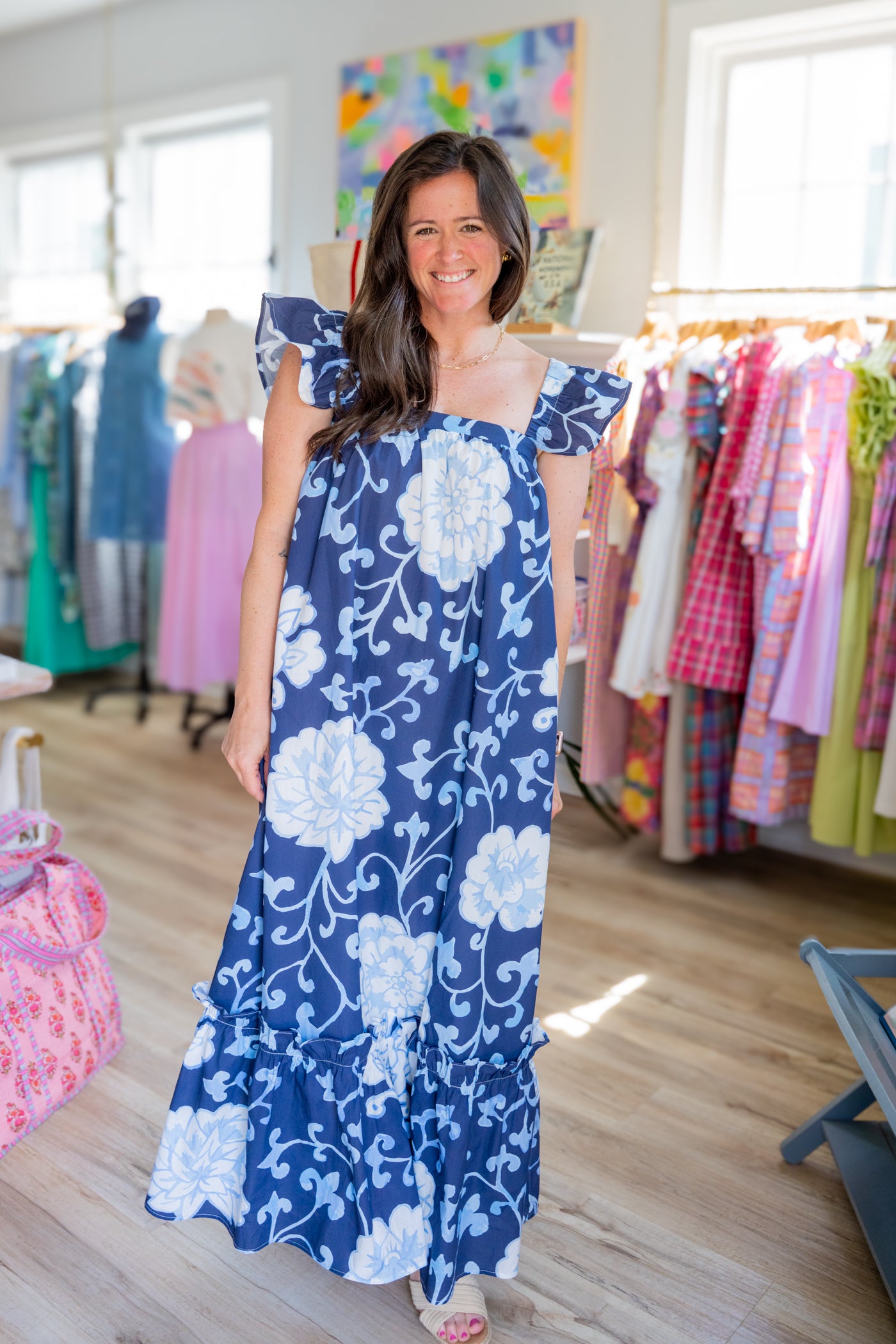 Bluebell Breeze Maxi Dress