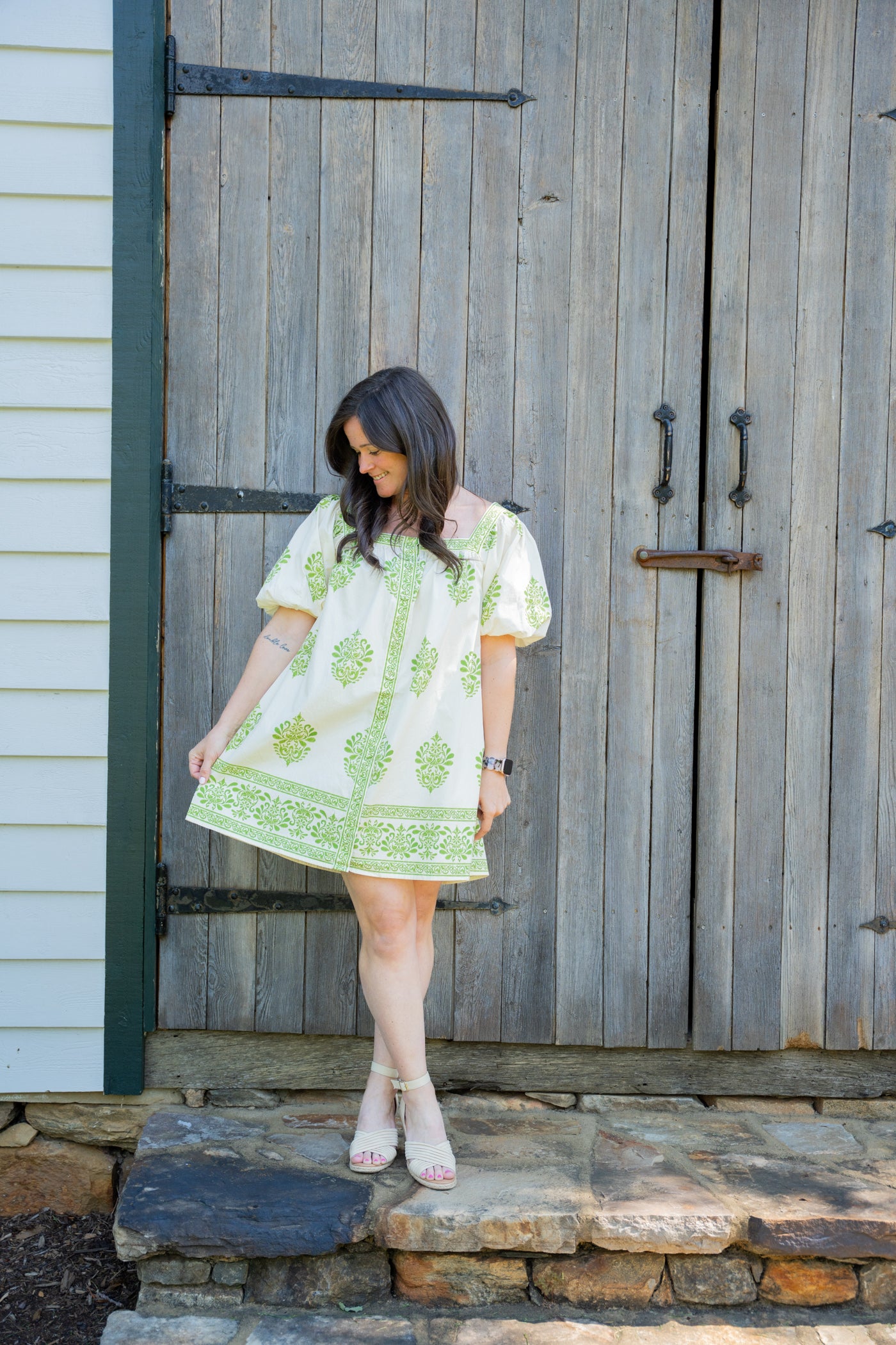 Green Goddess Mini Dress