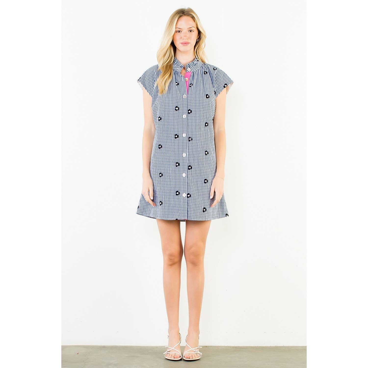 Ginger Gingham Mini Dress