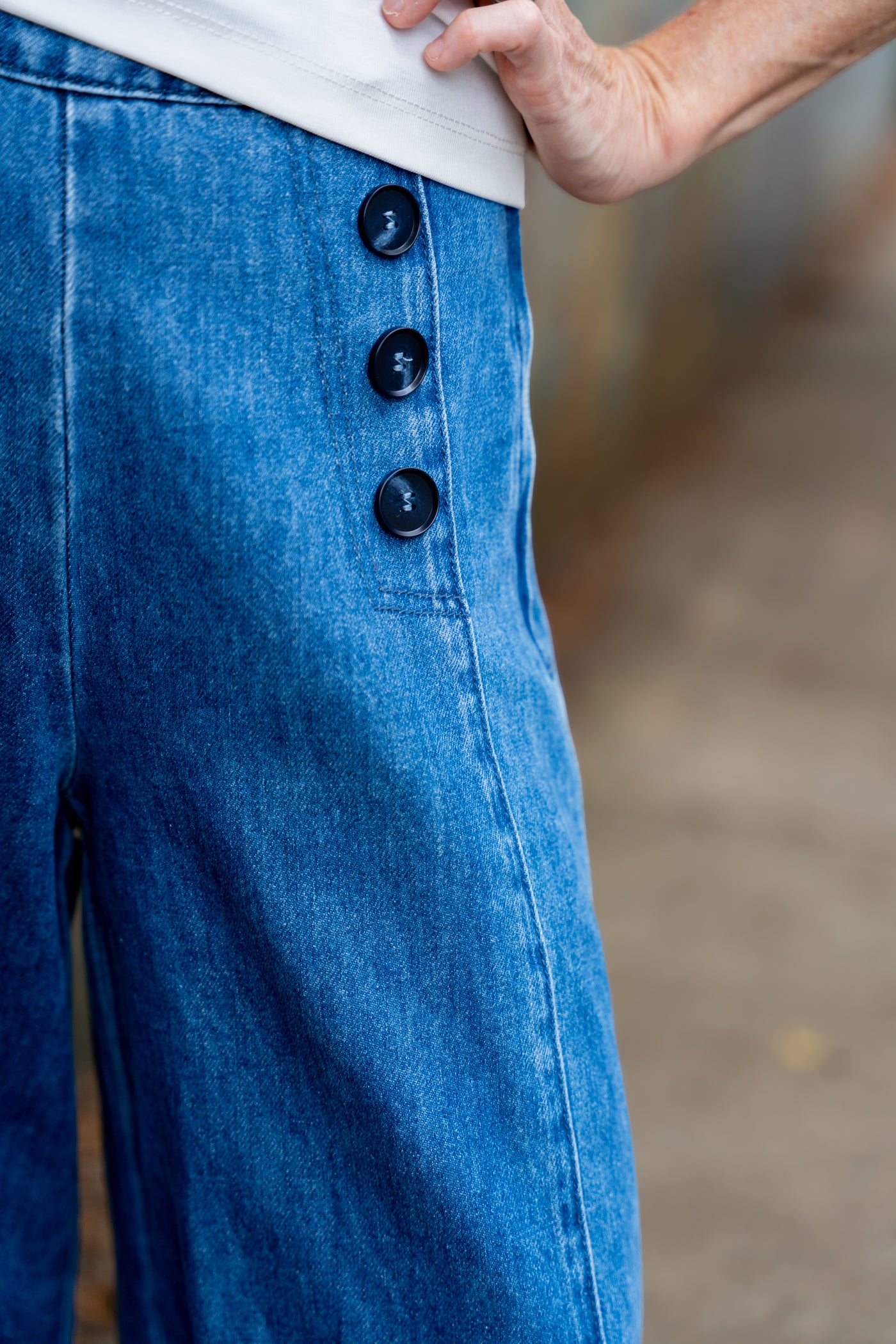Sailor Wide Leg Jeans