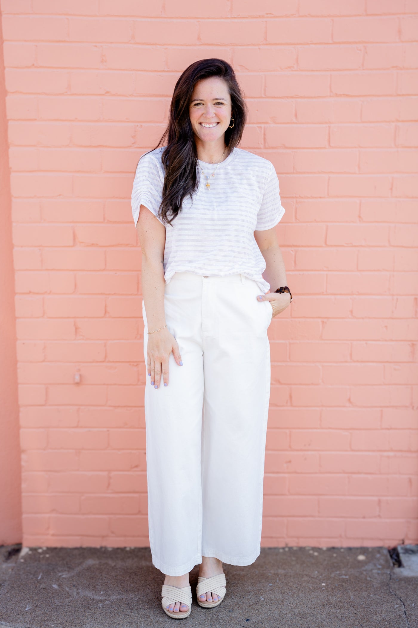 Cotton Barrel Pants