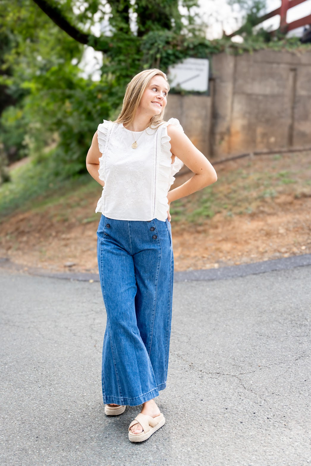 Sailor Wide Leg Jeans