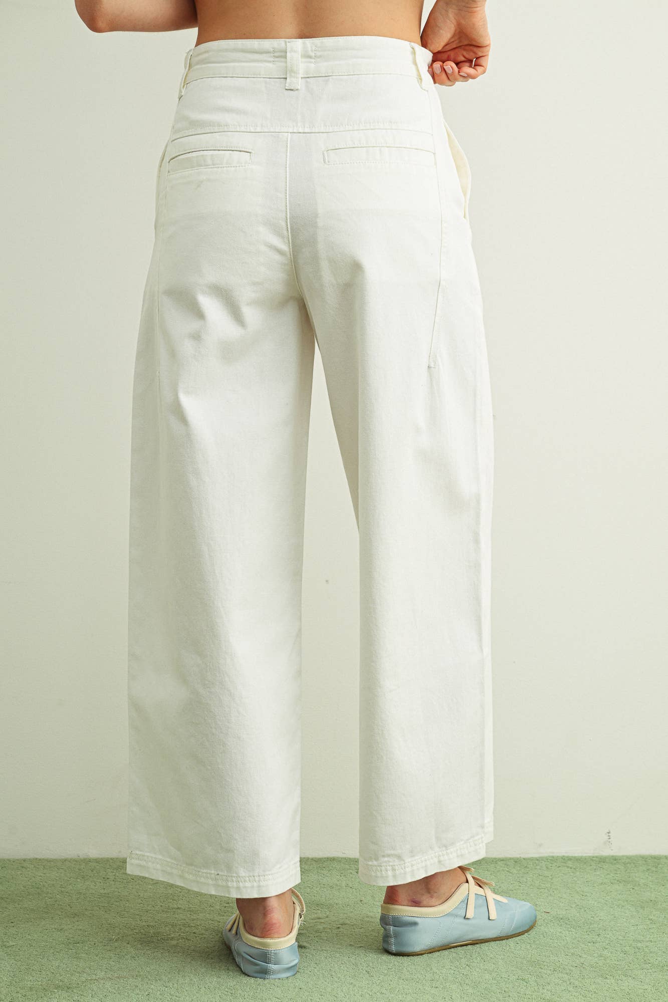 Cotton Barrel Pants