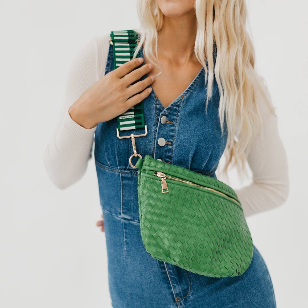 Westlyn Woven Bum Bag *NEW COLORS ADDED*: Cream