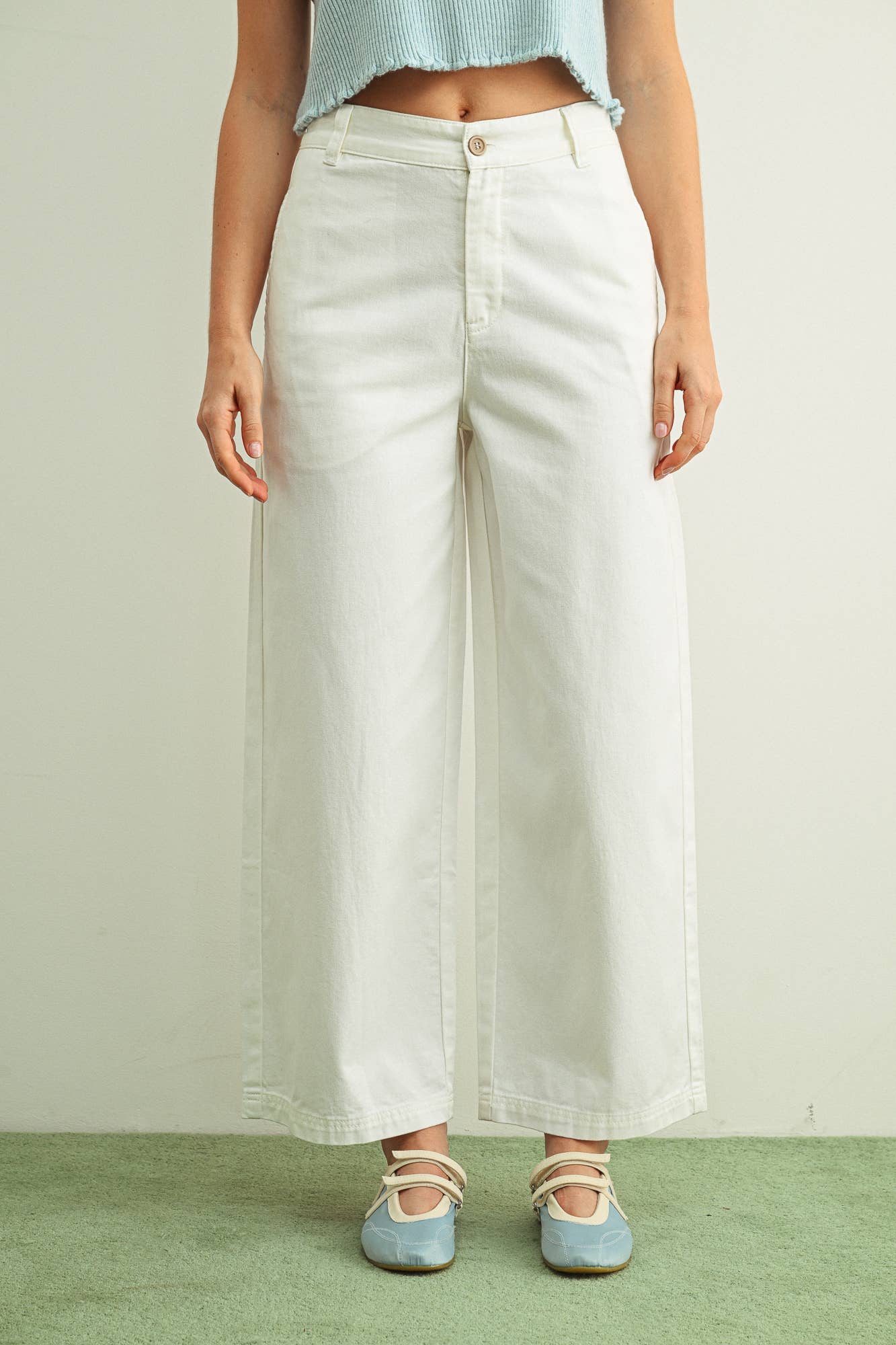 Cotton Barrel Pants