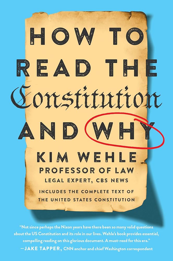 How to Read the Constitution--and Why (Legal Expert Series) cover image
