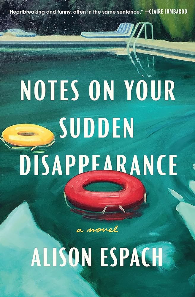 Notes on Your Sudden Disappearance: A Novel cover image