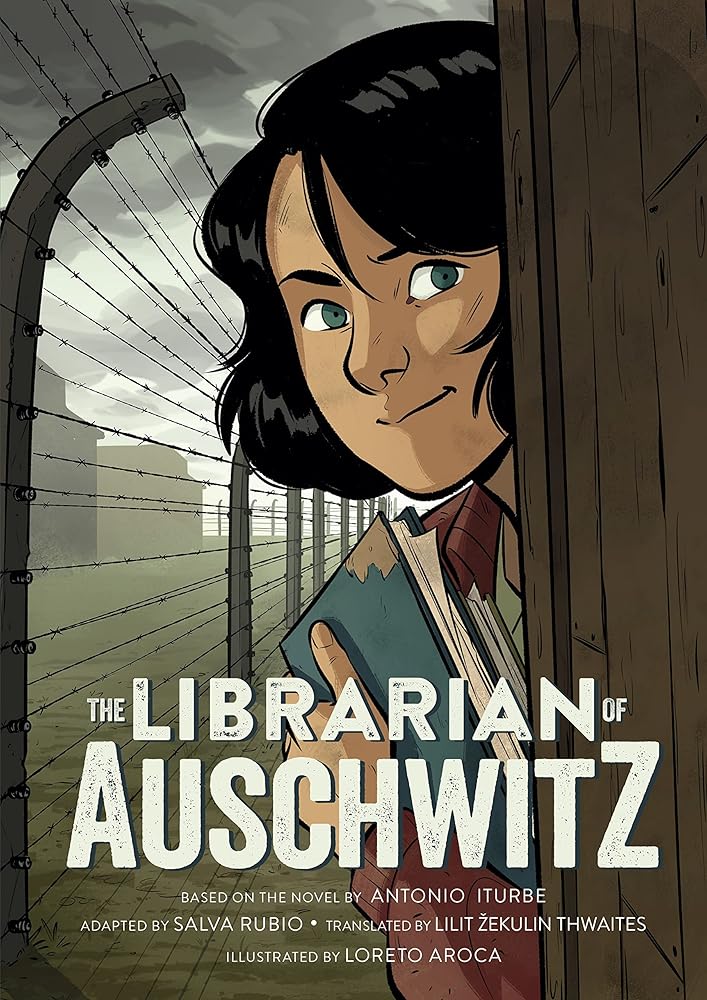 The Librarian of Auschwitz: The Graphic Novel cover image