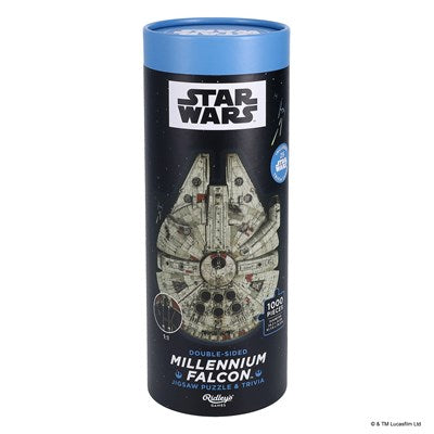 Star Wars Millennium Falcon Jigsaw Puzzle and Trivia : 1000 pieces