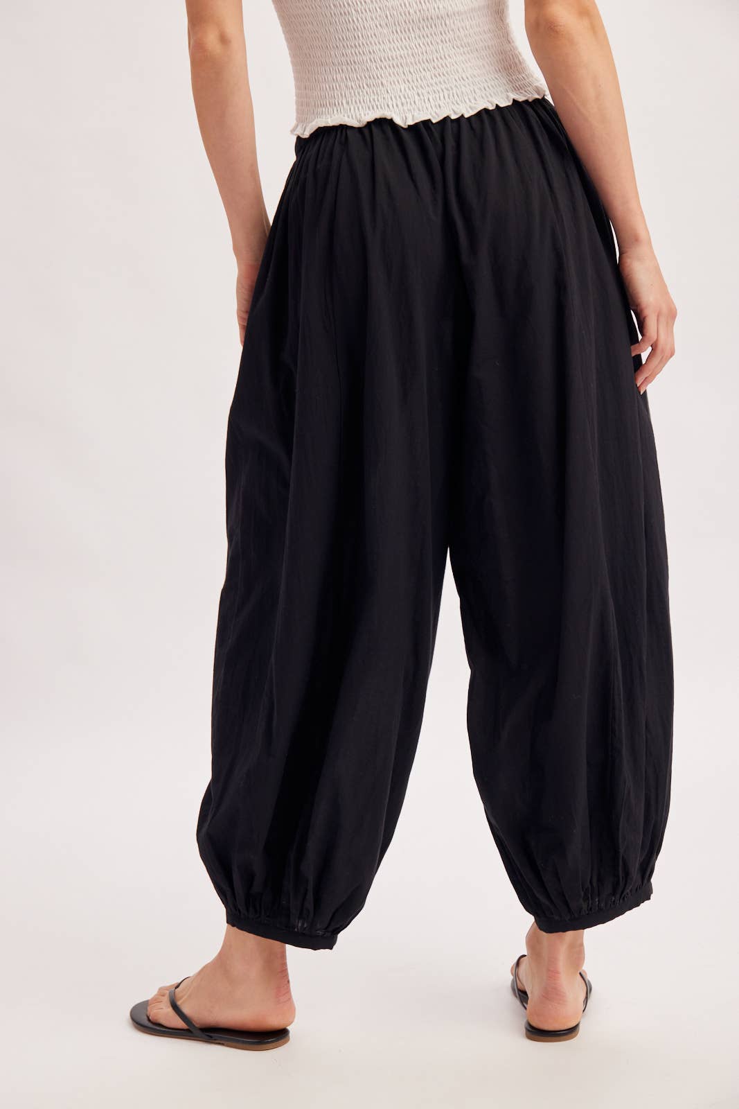 Boho Drawstring Balloon Pants