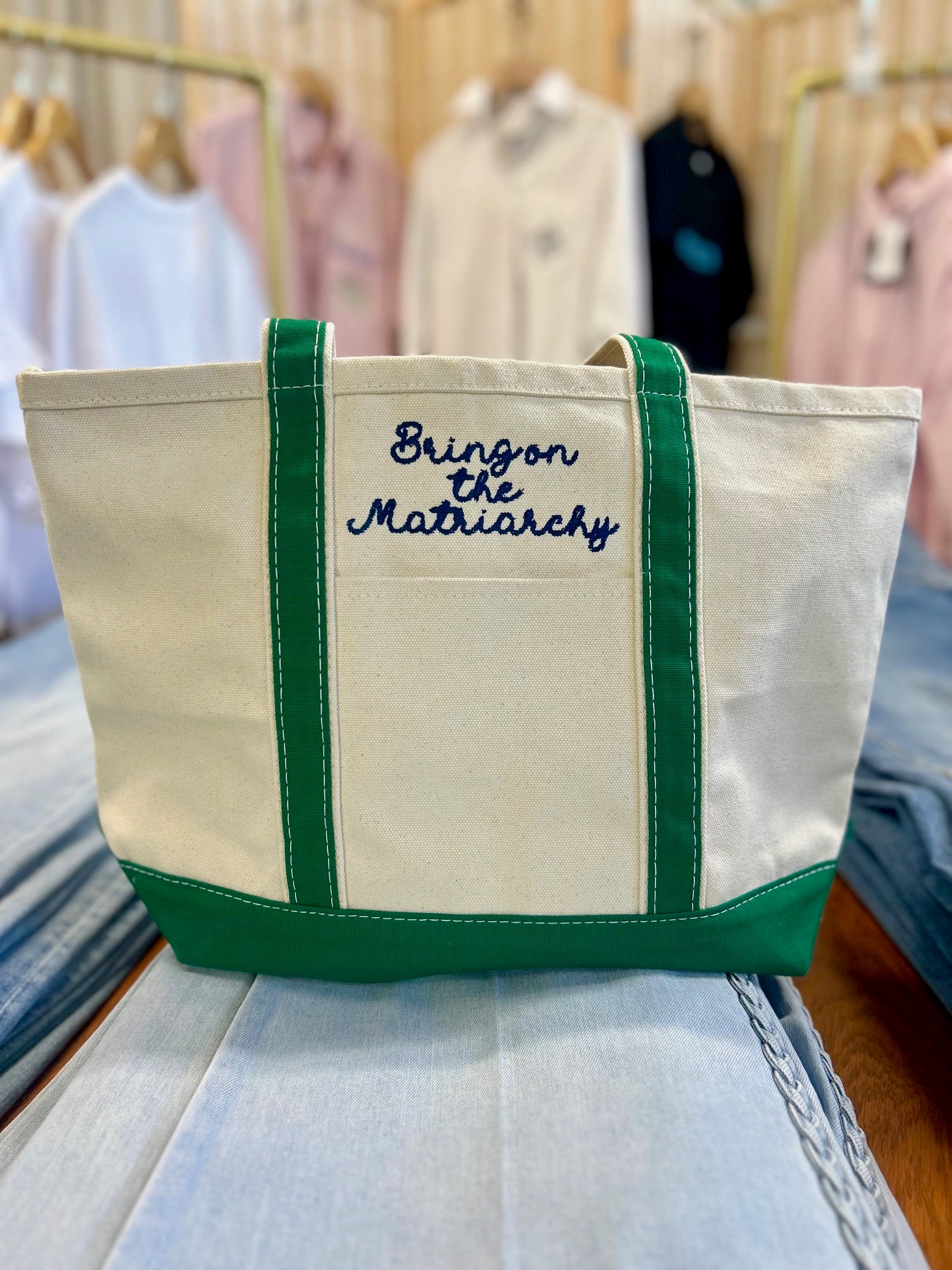 Bring on the Matriarchy Medium Classic Tote