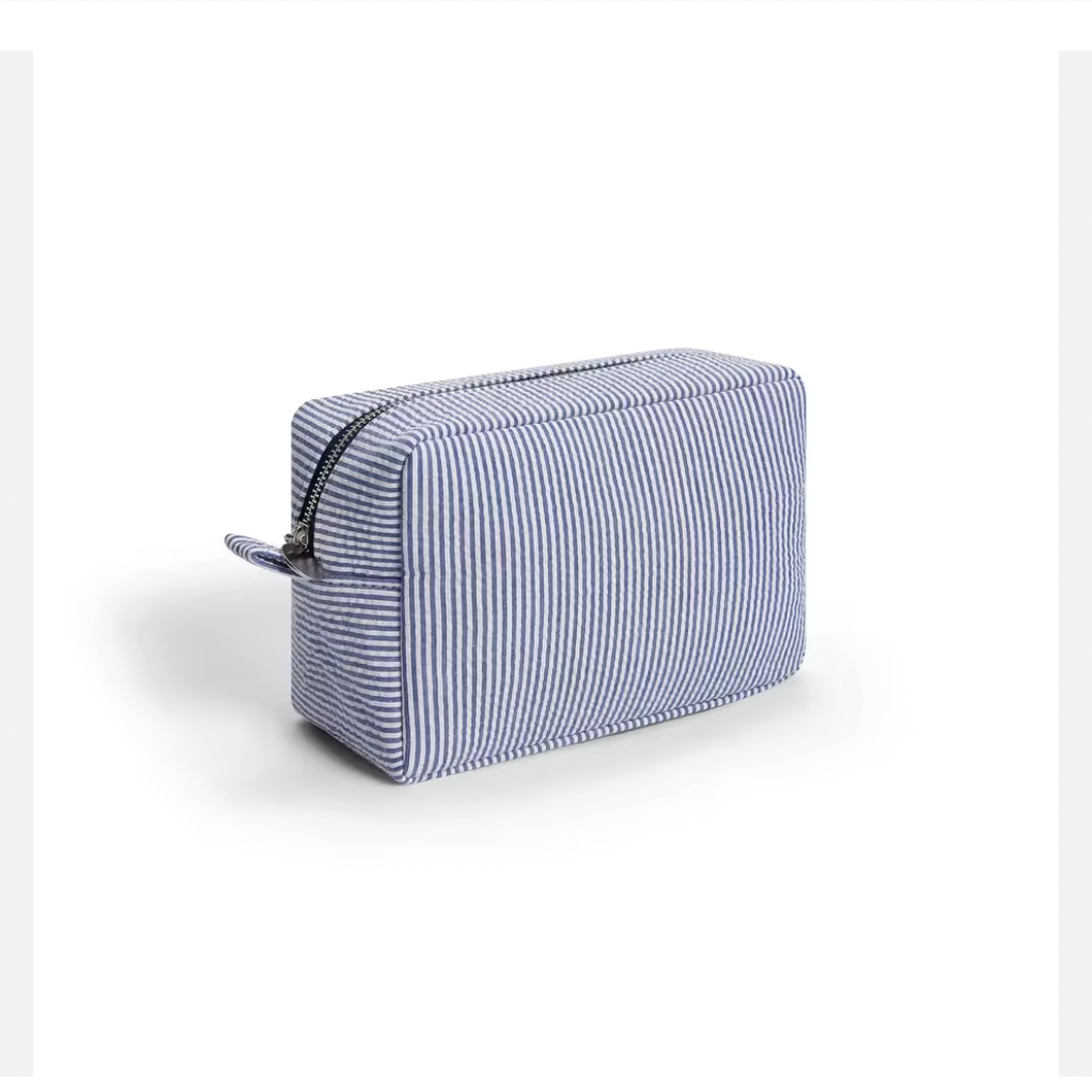Seersucker Pouch