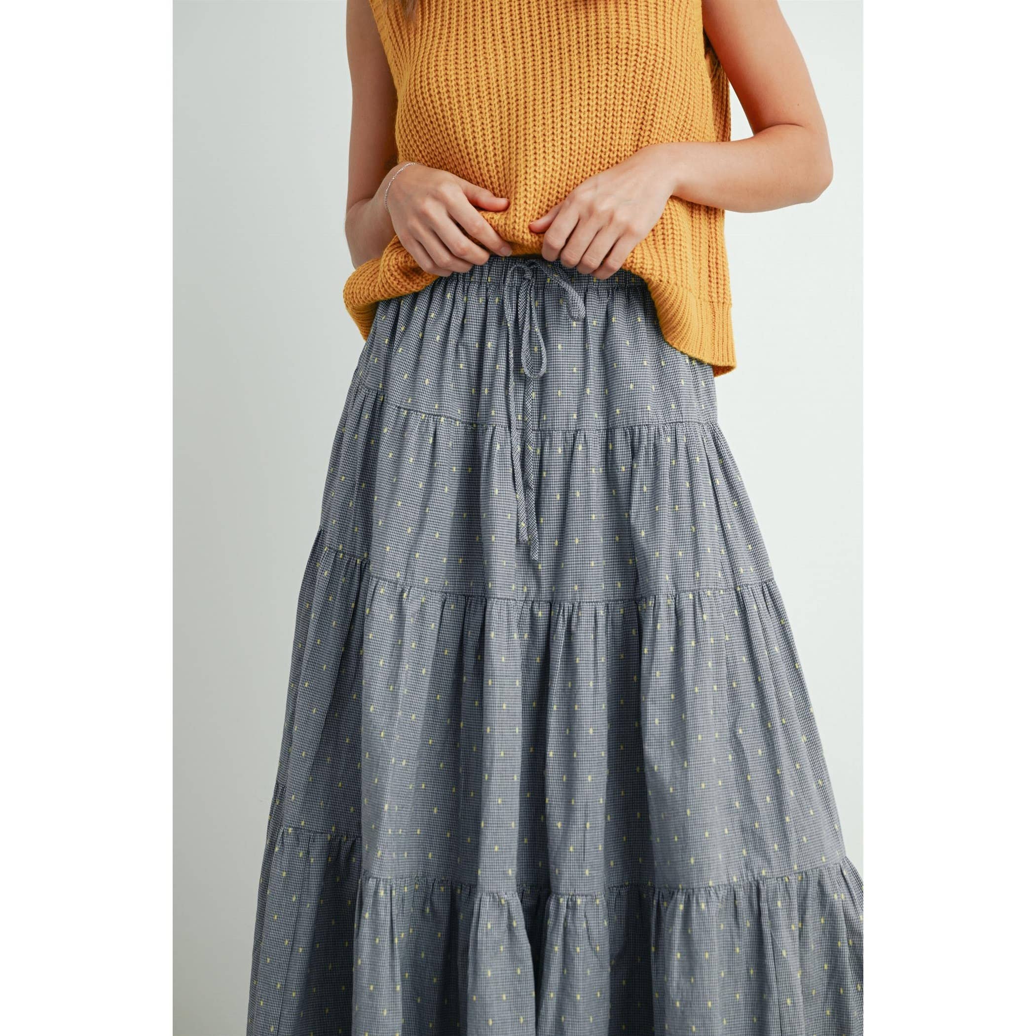 Bailey Tiered Maxi Skirt