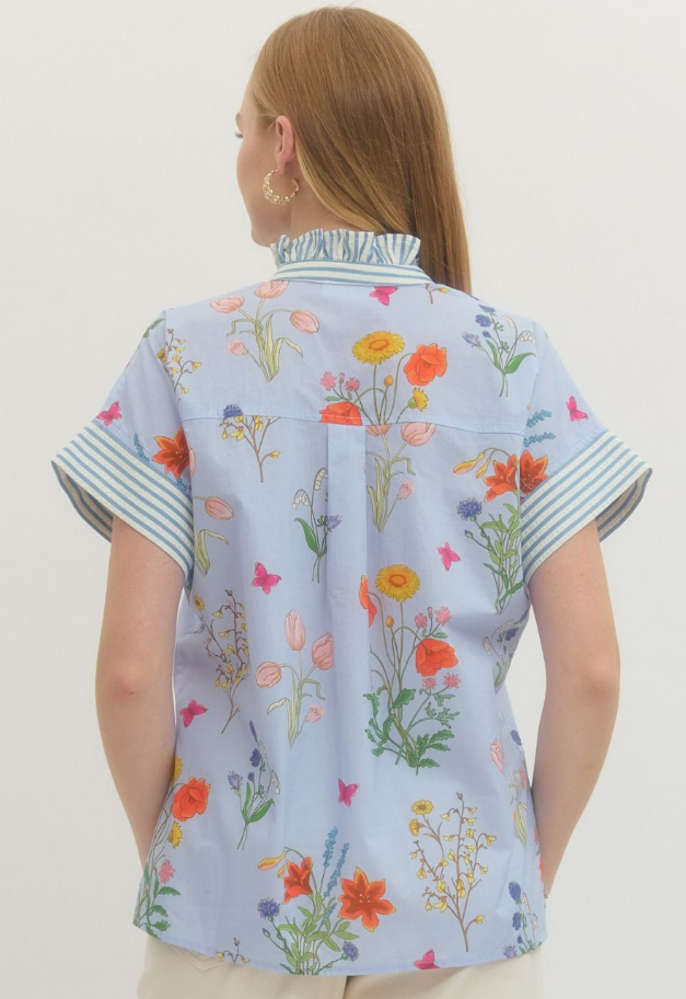 Mixed Bouquet Blouse