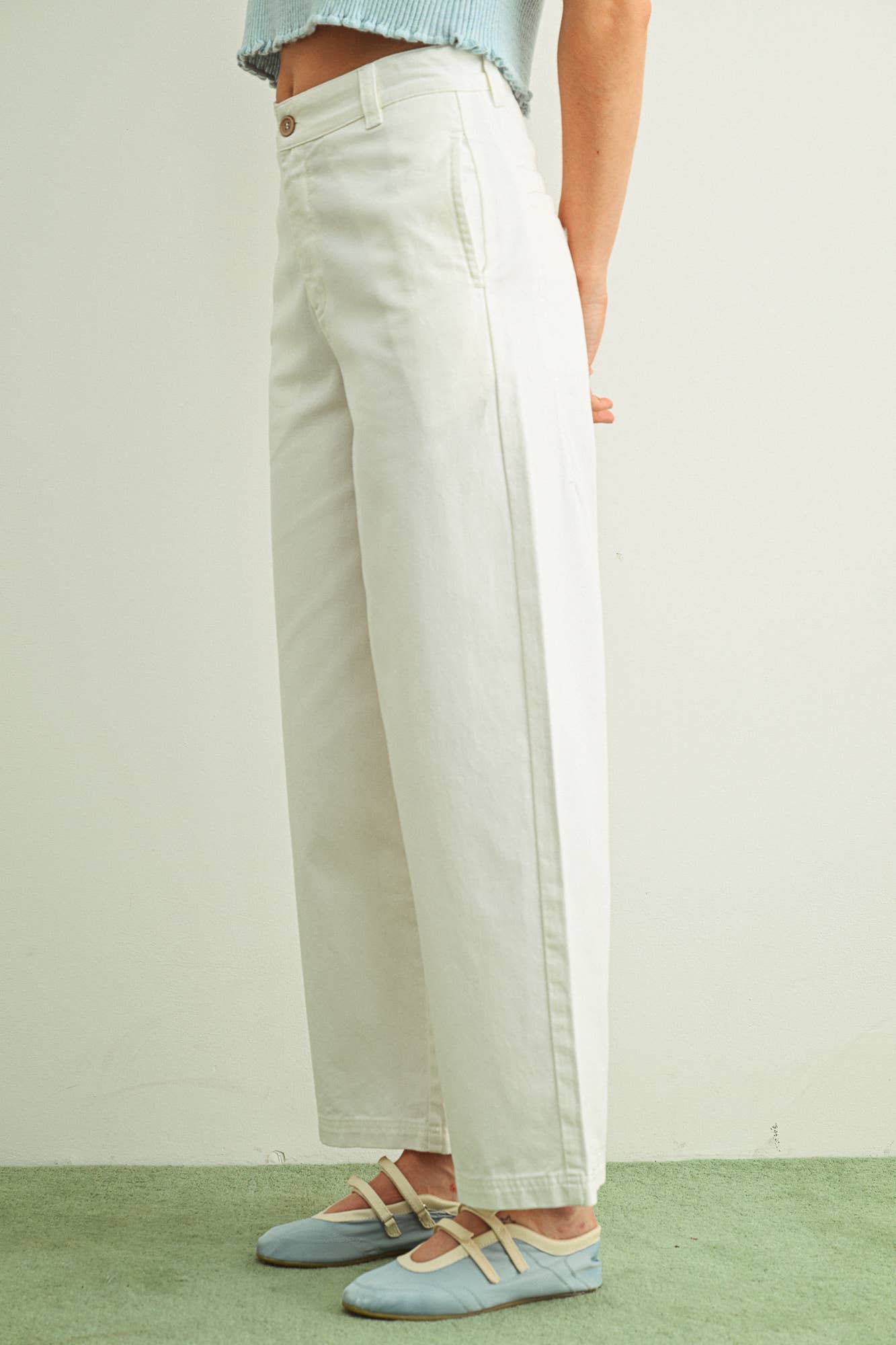Cotton Barrel Pants