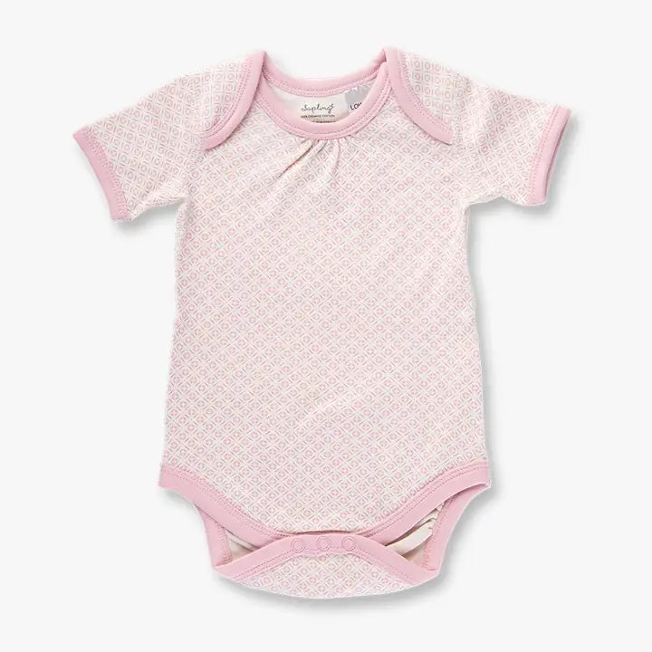 Dusty Short Sleeve Baby Bodysuit