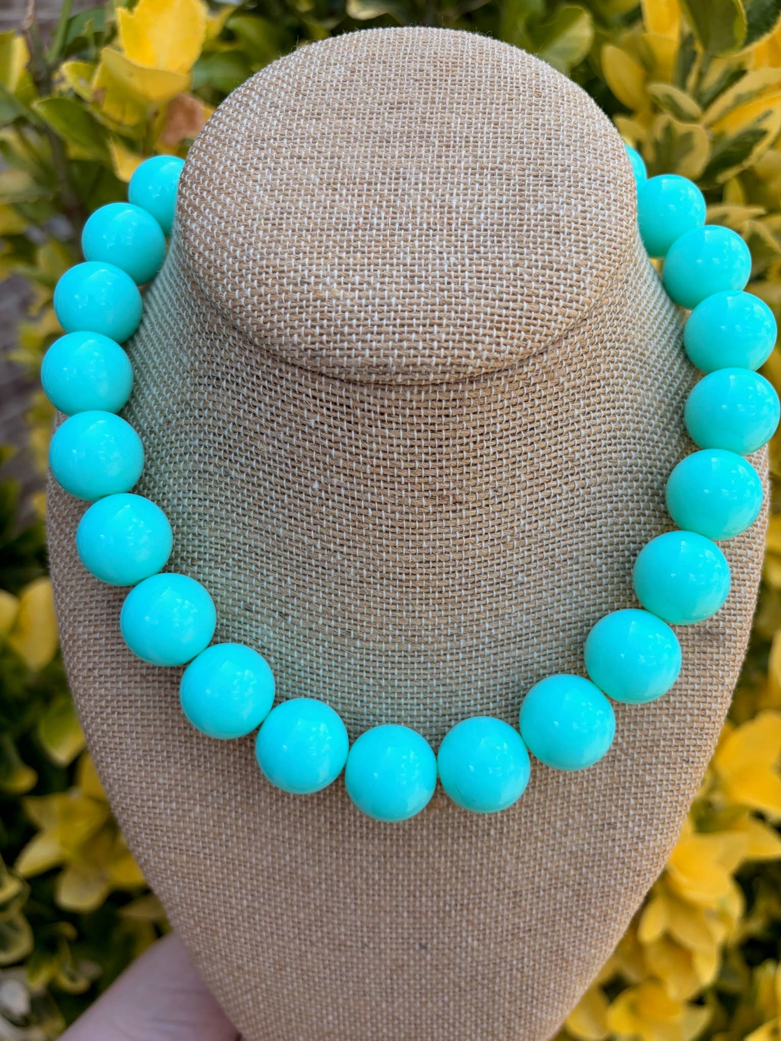 Turquoise Bauble Necklace