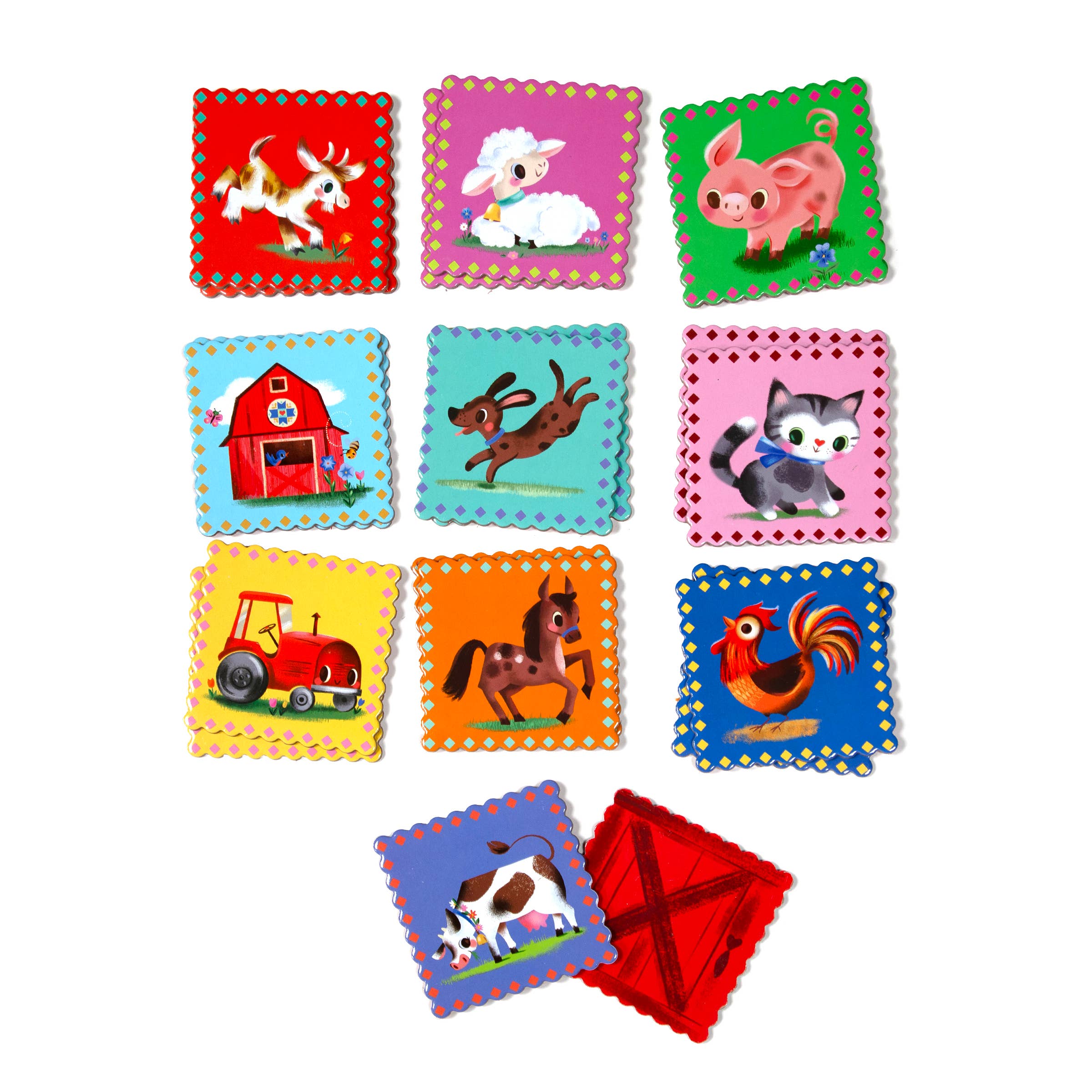 Little Farm Pre-School Matching Game
