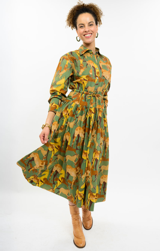 Wild Horses Maxi Dress