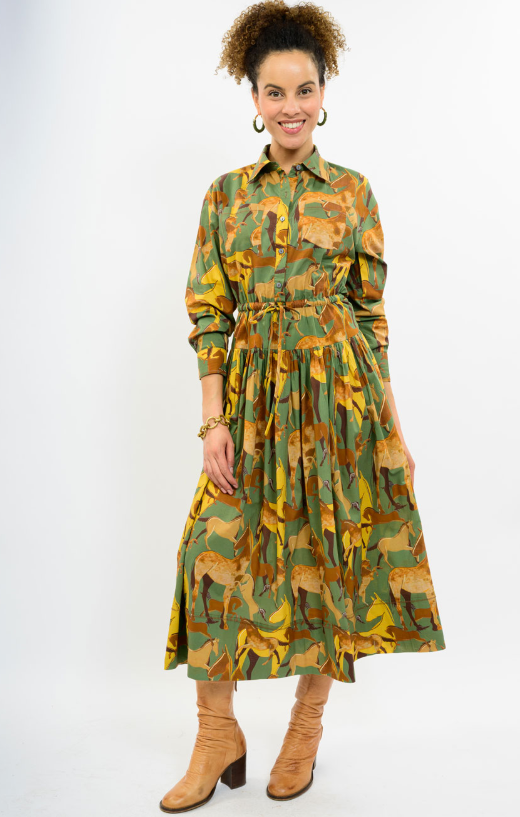Wild Horses Maxi Dress