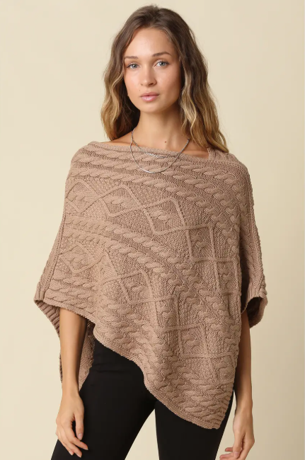 Margo Mocha Cape