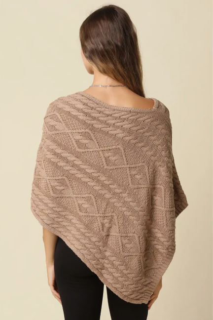 Margo Mocha Cape