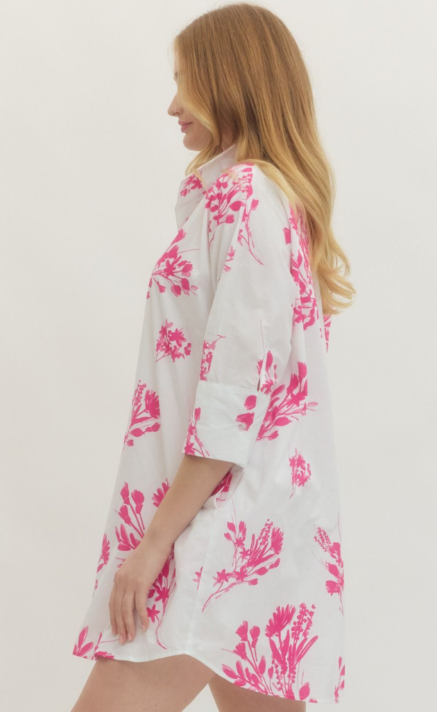 Gwenith Mini Shirt Dress