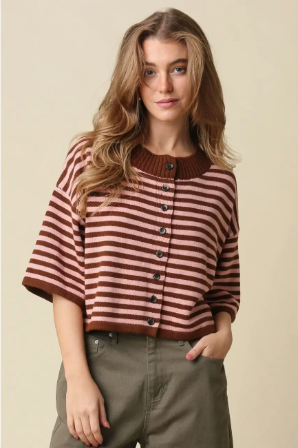 Natalia Striped Sweater
