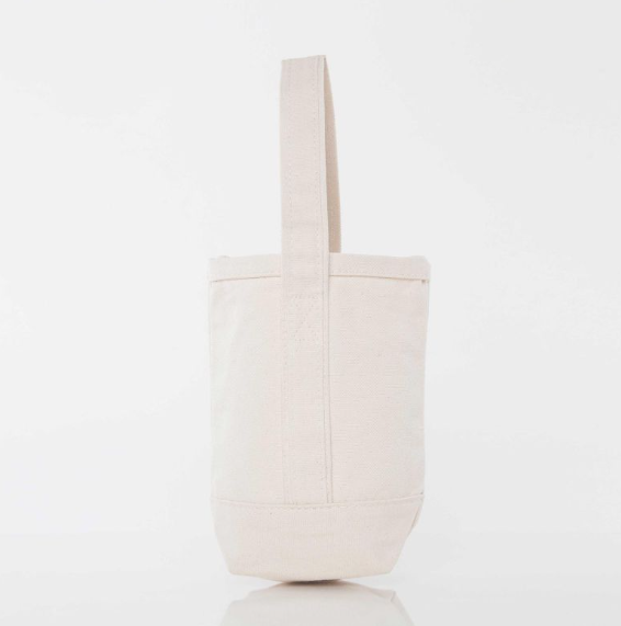 Two Bottle Canvas Wine Tote